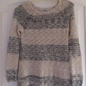 CLEO PETITES SWEATER LOOSE WEAVE SIZE XS (K45)